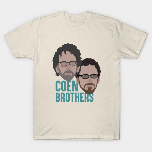 Coen Brothers Head T-Shirt by JorisLAQ